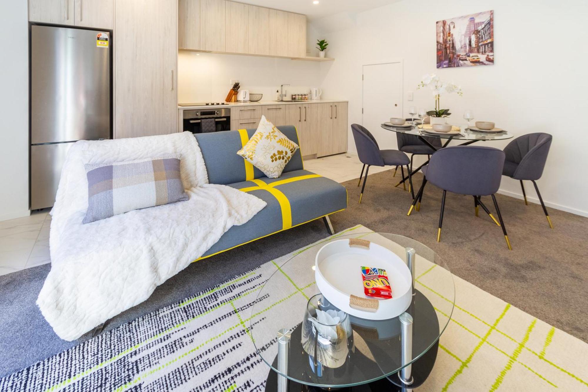 Central Escape On Cashel Street 2 Bed 2 Bath Christchurch Eksteriør billede