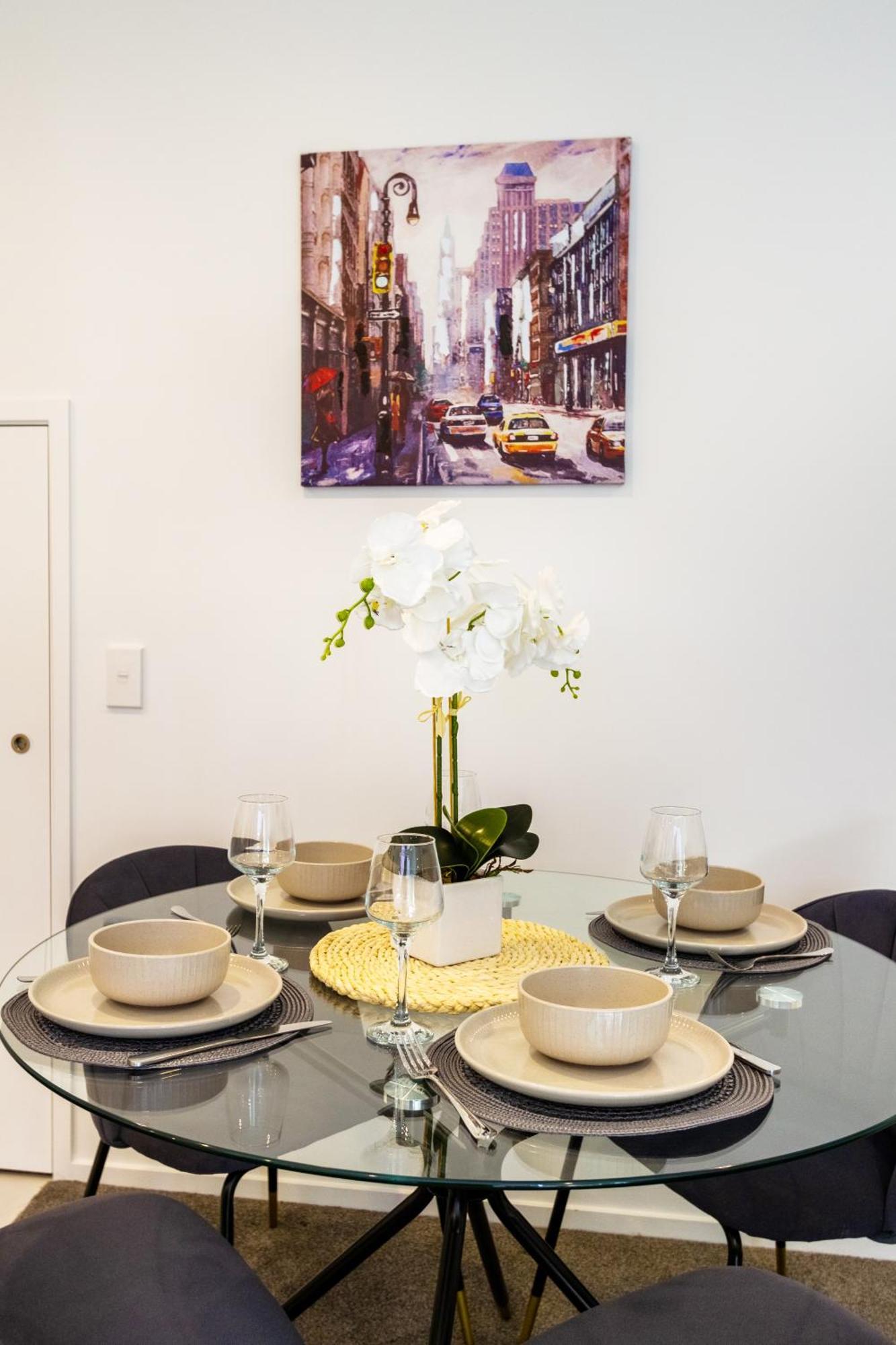 Central Escape On Cashel Street 2 Bed 2 Bath Christchurch Eksteriør billede