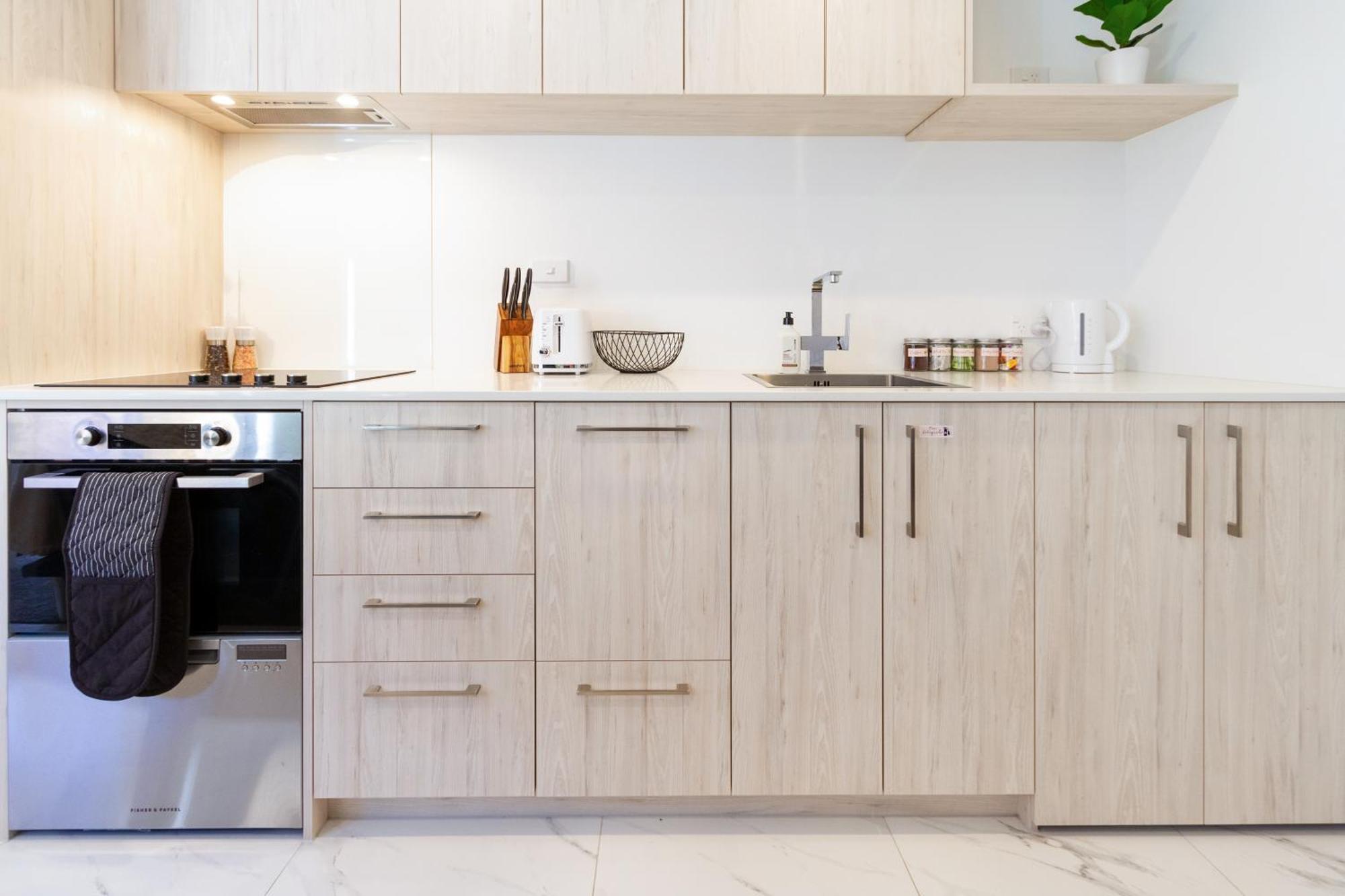 Central Escape On Cashel Street 2 Bed 2 Bath Christchurch Eksteriør billede