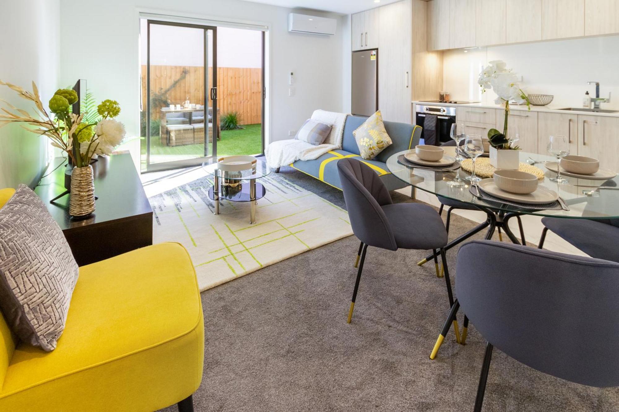 Central Escape On Cashel Street 2 Bed 2 Bath Christchurch Eksteriør billede